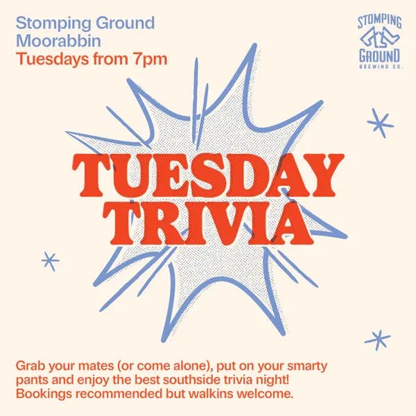 Tuesday Trivia | Happy Hour Drinks & Specials
