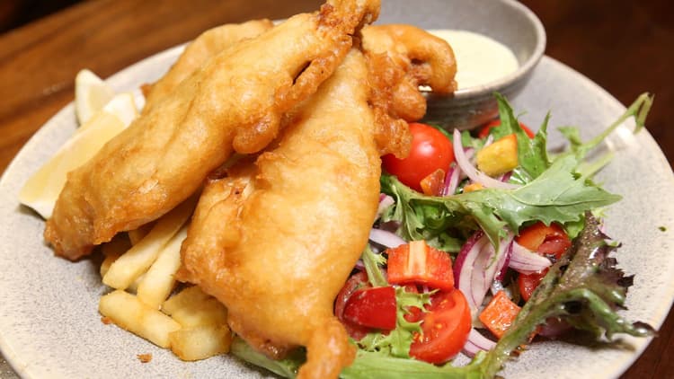 $16 Fish and Chips | Happy Hour Drinks & Specials