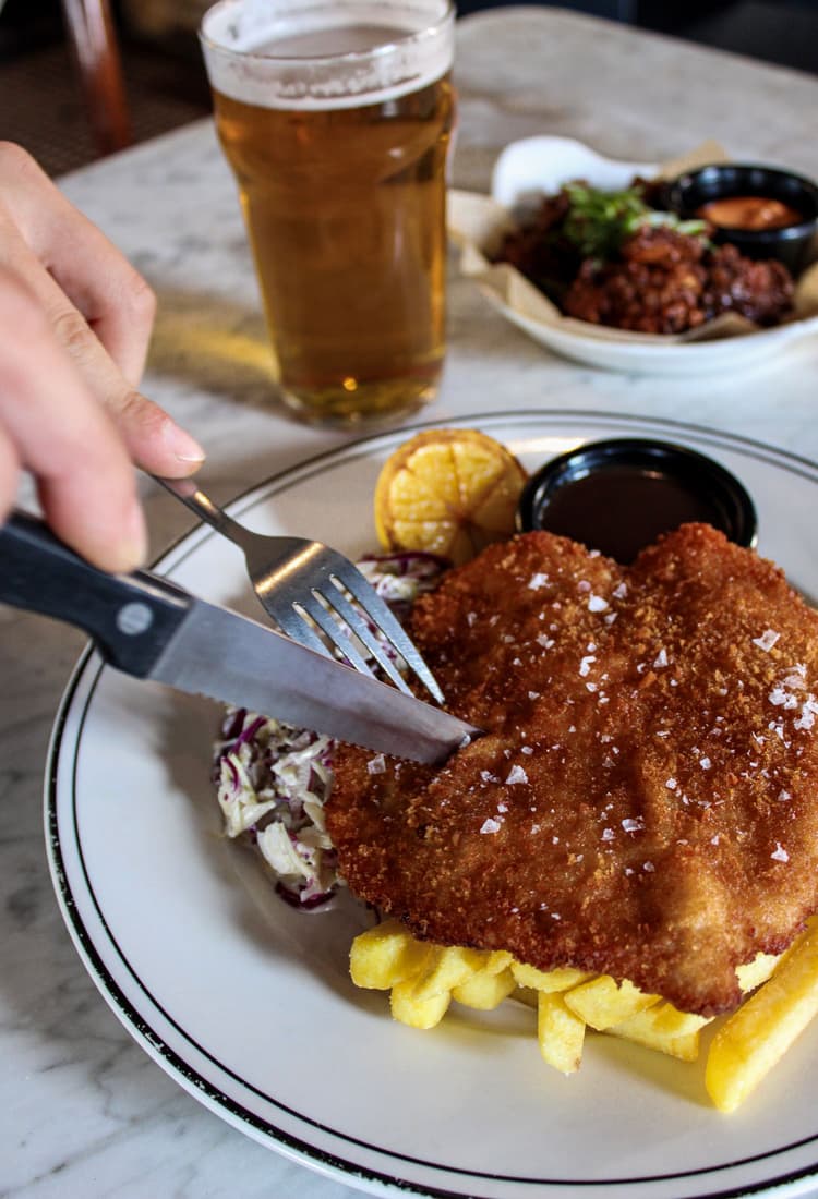 $20 CHICKEN SCHNITZEL EVERY TUESDAY | Happy Hour Drinks & Specials
