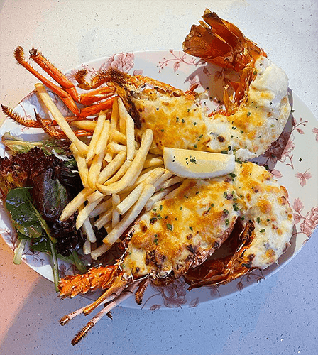 Whole W.A. Rock Lobster | Happy Hour Drinks & Specials