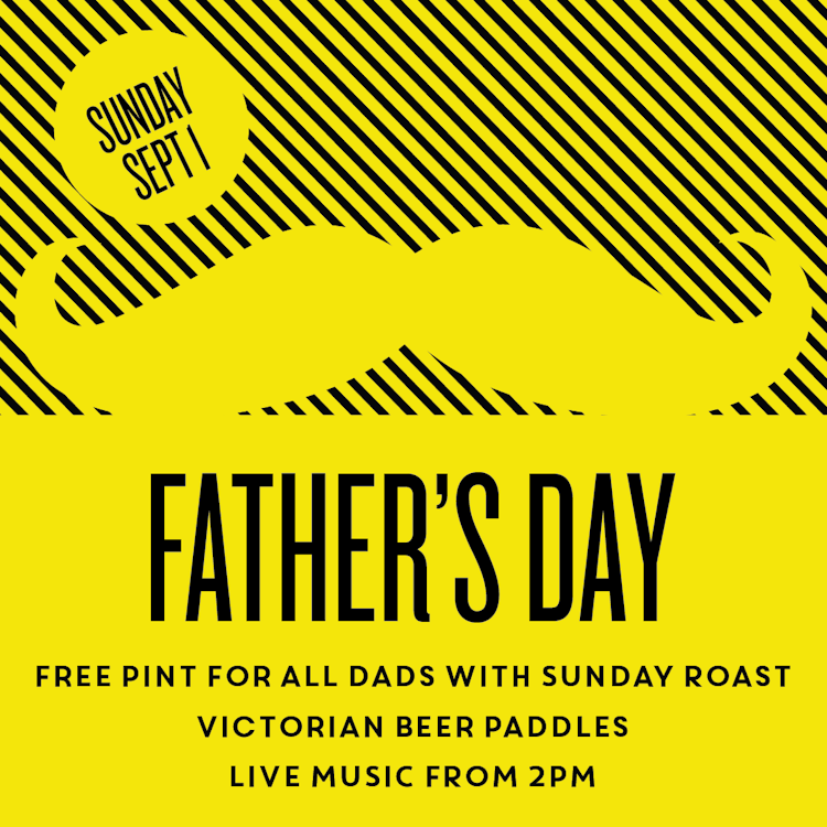 Father's Day at The General Assembly | Happy Hour Drinks & Specials