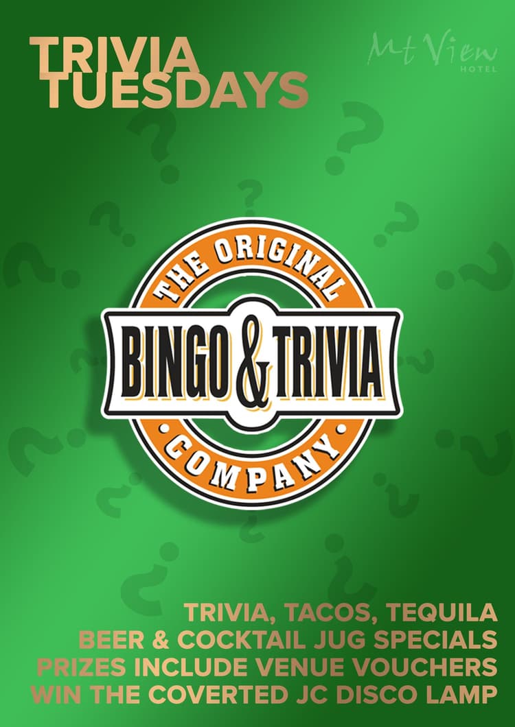 Trivia Night | Happy Hour Drinks & Specials