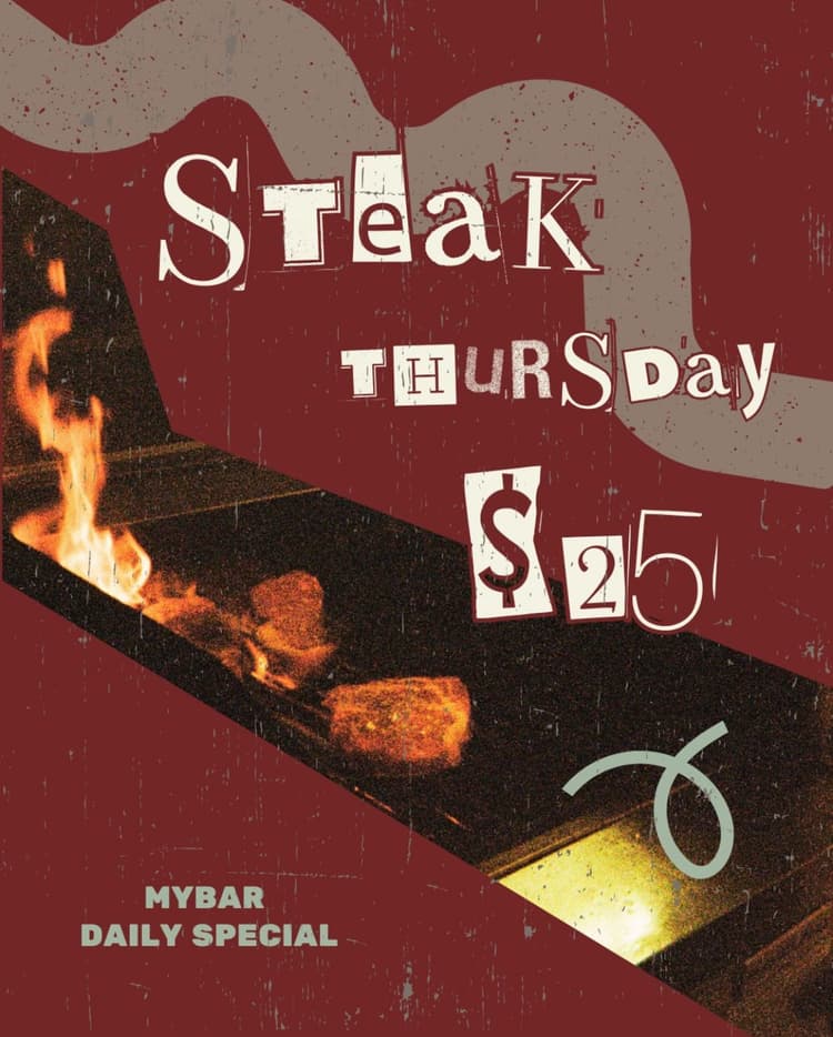 $25 Steaks | Happy Hour Drinks & Specials