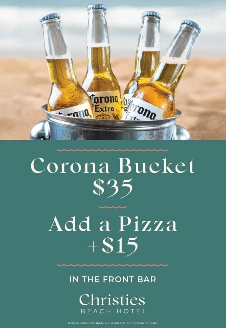 $35 Corona Buckets | Happy Hour Drinks & Specials