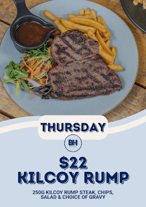 Steak Thursdays | Happy Hour Drinks & Specials
