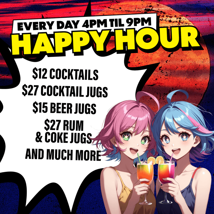 Happy Hour at ABC EVERY DAY 4-9pm | Happy Hour Drinks & Specials