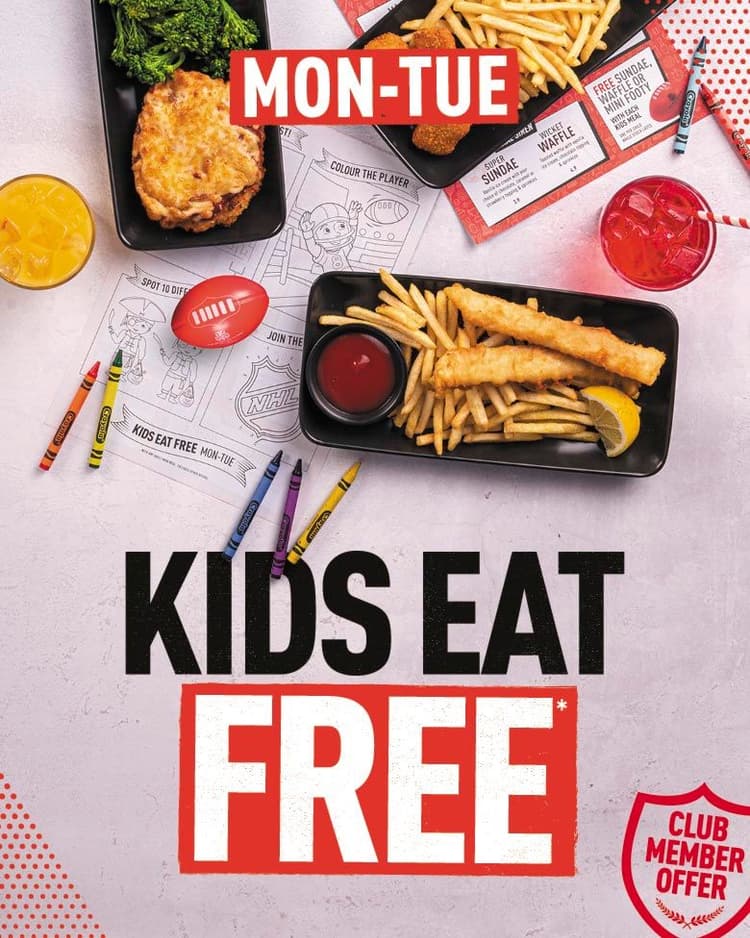 Kids Eat Free | Happy Hour Drinks & Specials