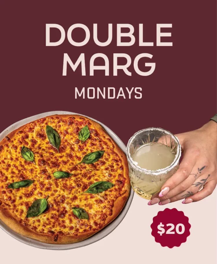 Double Marg Mondays | Happy Hour Drinks & Specials