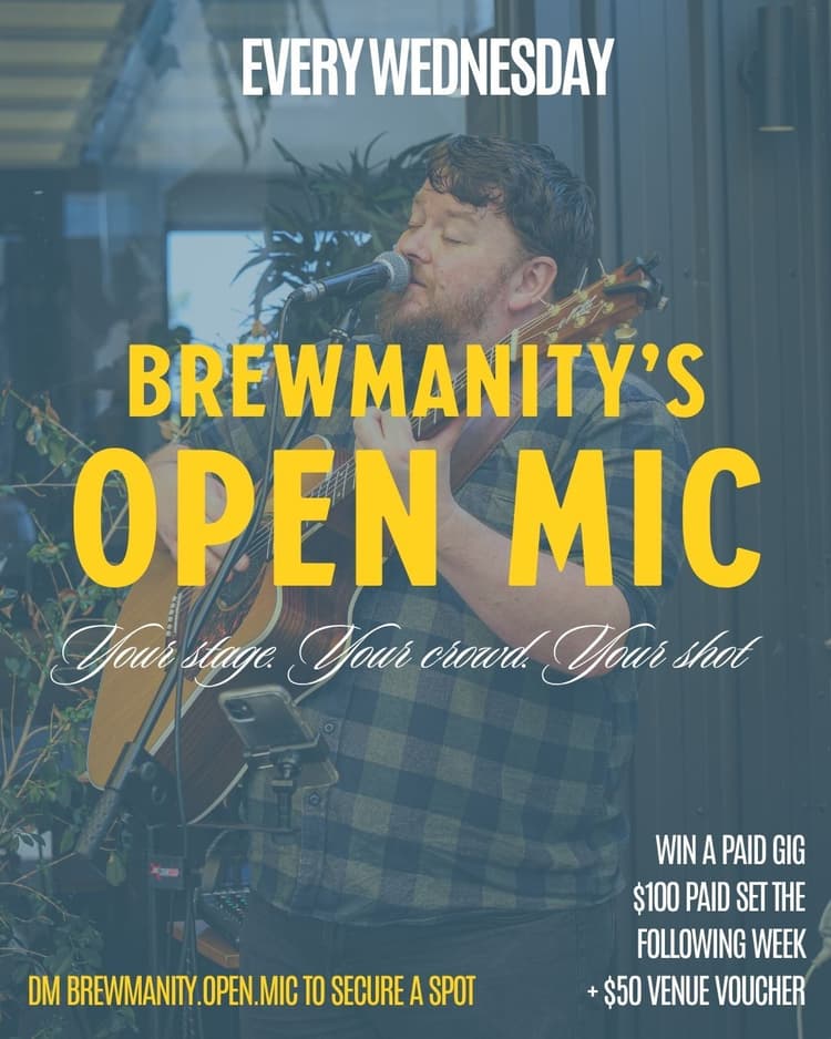 Wednesday Open Mic Night  | Happy Hour Drinks & Specials