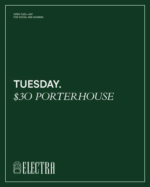Steaks Tuesday | Happy Hour Drinks & Specials