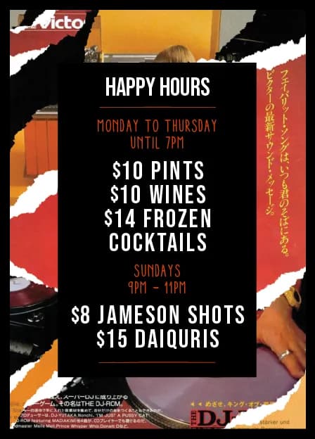 Happy Hour | Happy Hour Drinks & Specials