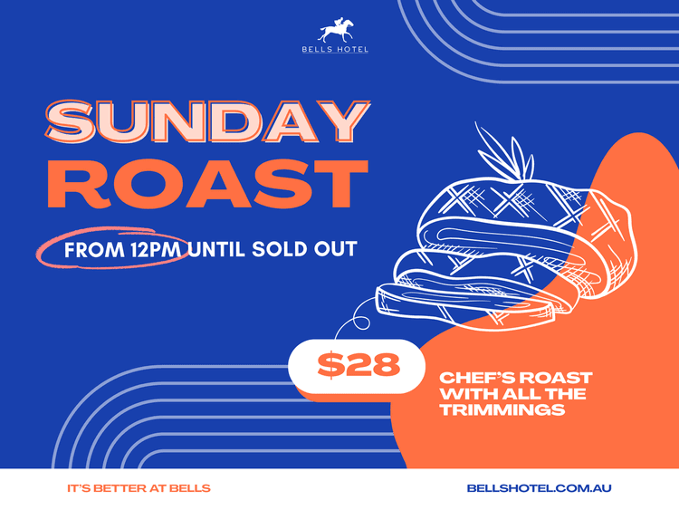 Sunday Roast | Happy Hour Drinks & Specials