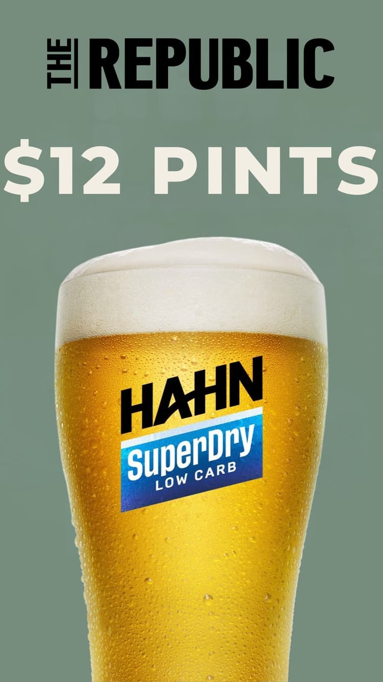 $12 Super Dry Pints | Happy Hour Drinks & Specials