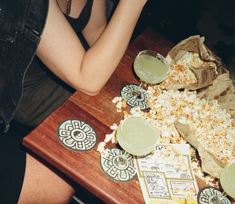 Free Seasoned Popcorn! | Happy Hour Drinks & Specials