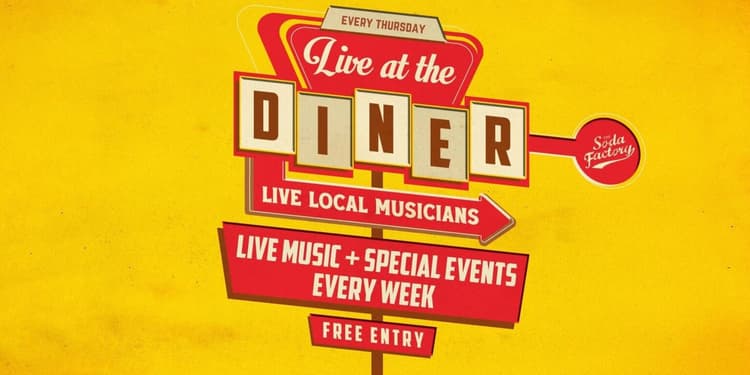 Live At The Diner Thursdays | Happy Hour Drinks & Specials