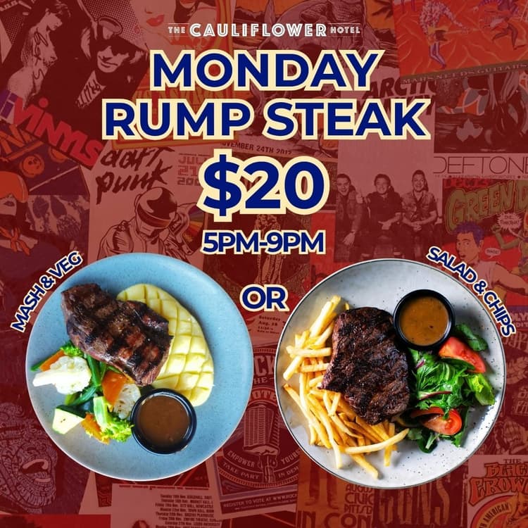 $20 Rump Steak | Happy Hour Drinks & Specials