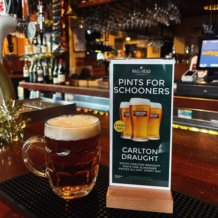 Pints for Schooners | Happy Hour Drinks & Specials