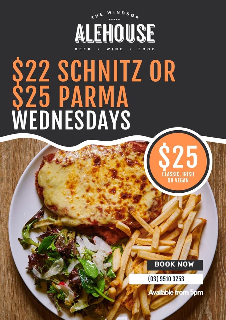 Parma Night | Happy Hour Drinks & Specials