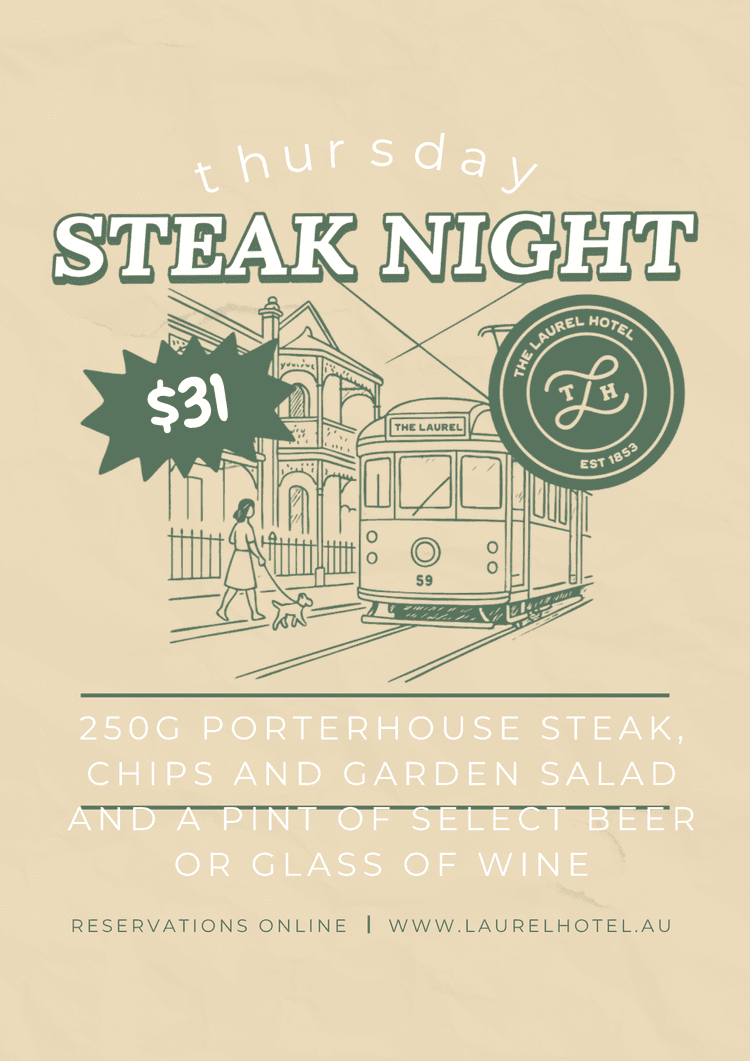 Thursday Local's Steak Night | Happy Hour Drinks & Specials