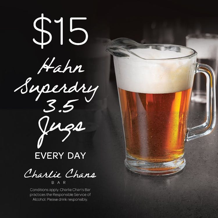$15 Jugs | Happy Hour Drinks & Specials