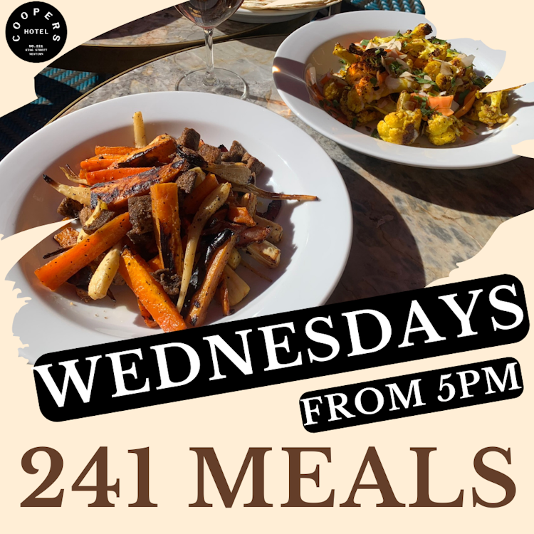 2 For 1 Meals | Happy Hour Drinks & Specials