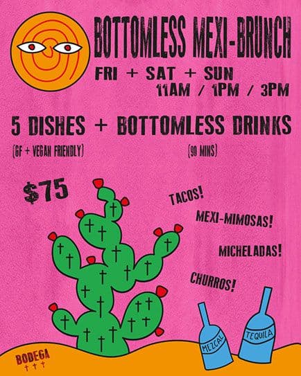 Bottomless Brunch | Happy Hour Drinks & Specials