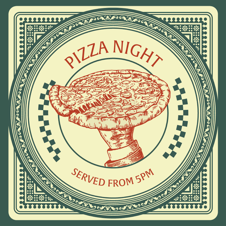 Pizza Night | Happy Hour Drinks & Specials