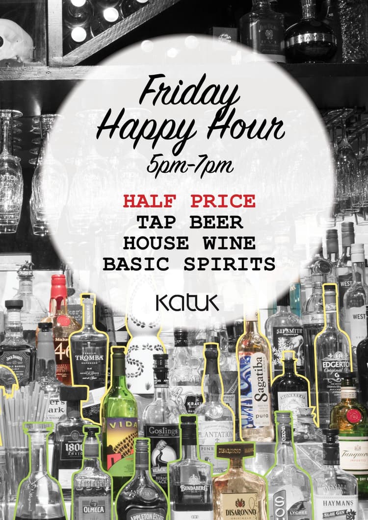 Friday Happy Hour | Happy Hour Drinks & Specials