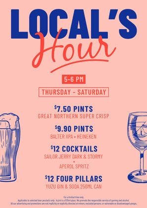 Local's Hour | Happy Hour Drinks & Specials