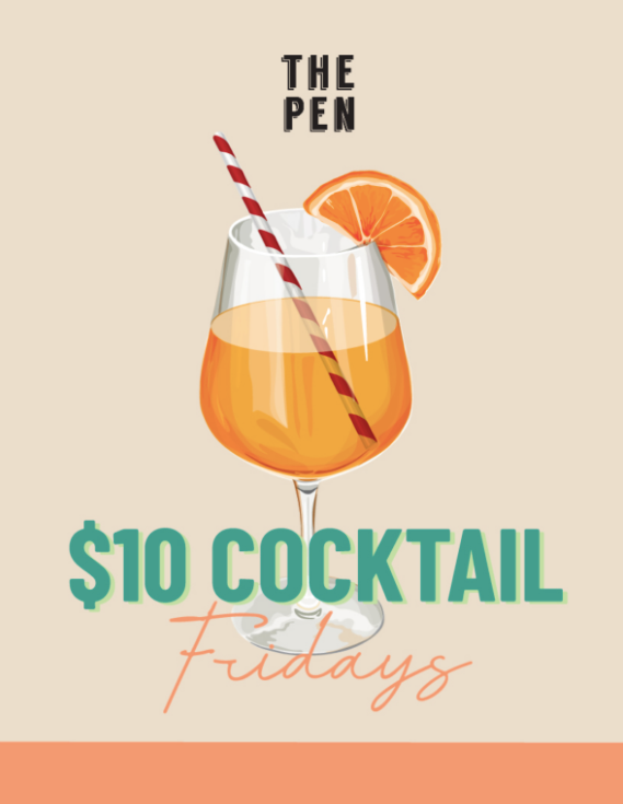 $10 Cocktail Fridays | Happy Hour Drinks & Specials
