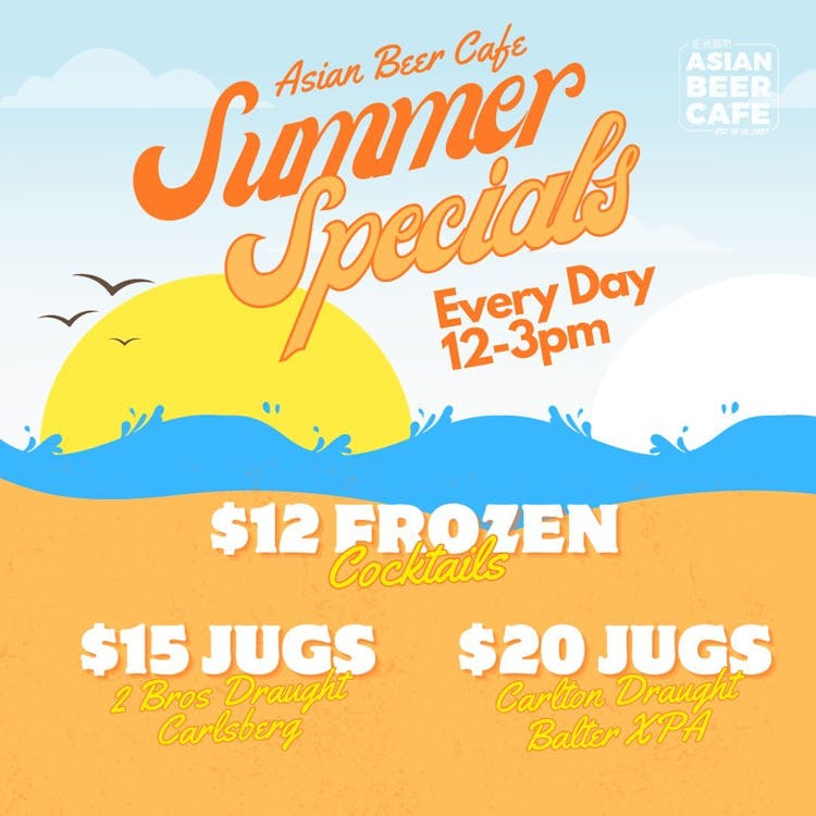 Summer Days Specials | Happy Hour Drinks & Specials