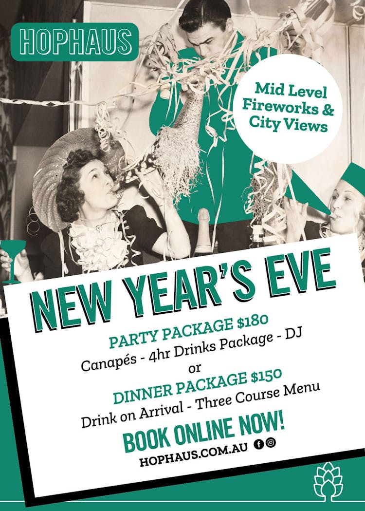 New Year's Eve by the River  | Happy Hour Drinks & Specials
