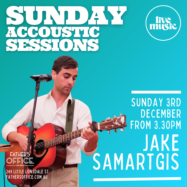LIVE Sunday Acoustic Sessions | Happy Hour Drinks & Specials