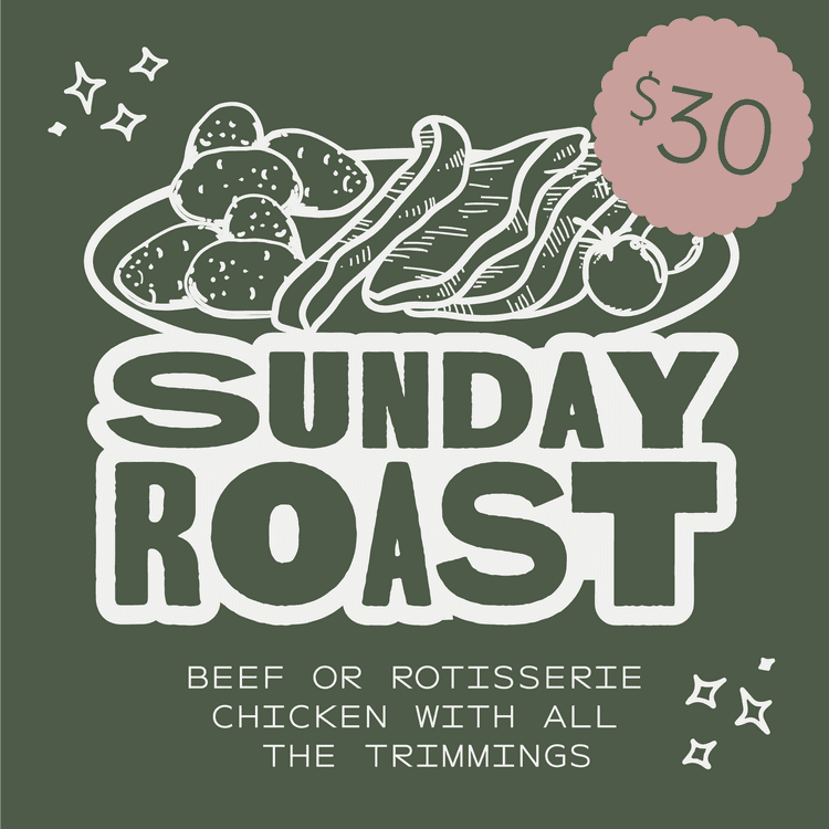Sunday Roast | Happy Hour Drinks & Specials