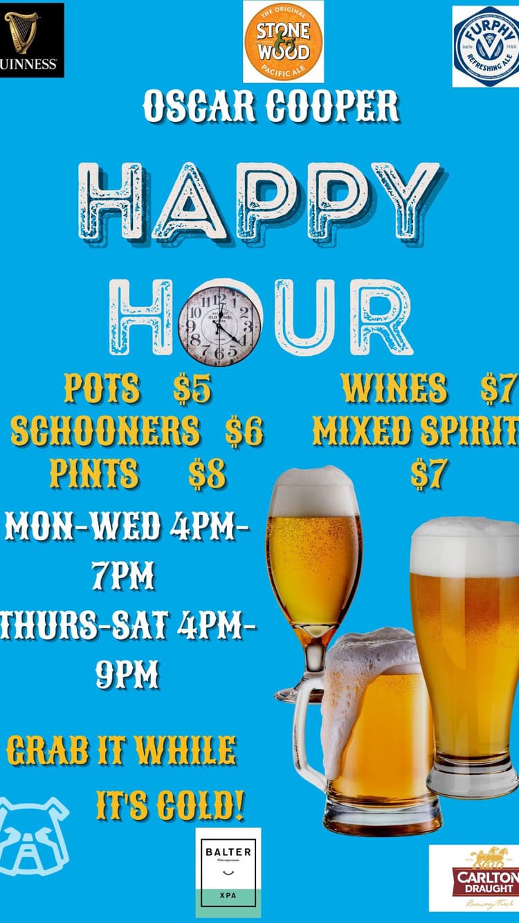 Happy Hour | Happy Hour Drinks & Specials