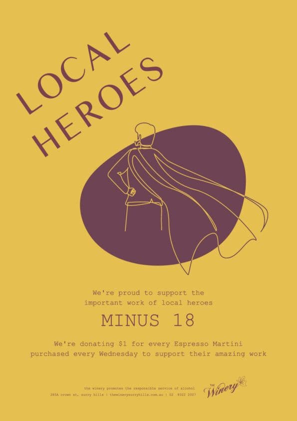 Local Heroes: Minus 18 | Happy Hour Drinks & Specials