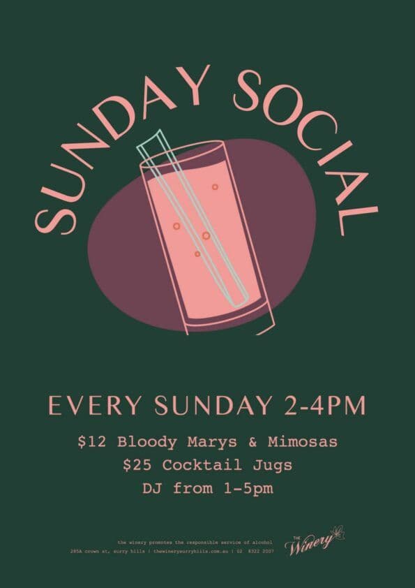 Sunday Social | Happy Hour Drinks & Specials
