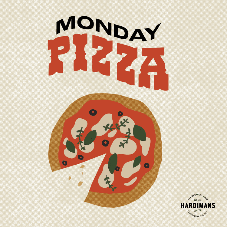 Monday Pizza | Happy Hour Drinks & Specials