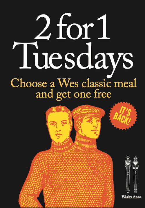 2 for 1 Tuesdays | Happy Hour Drinks & Specials
