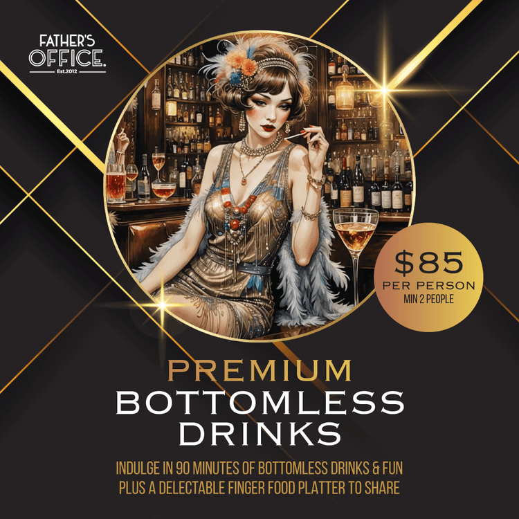 PREMIUM BOTTOMLESS | Happy Hour Drinks & Specials