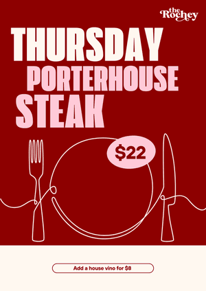 $22 STEAK | Happy Hour Drinks & Specials