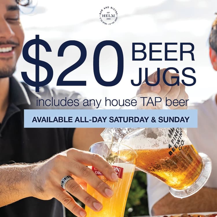 $20 Jugs | Happy Hour Drinks & Specials