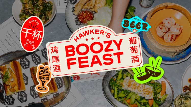 Hawker's Boozy Feast | Happy Hour Drinks & Specials