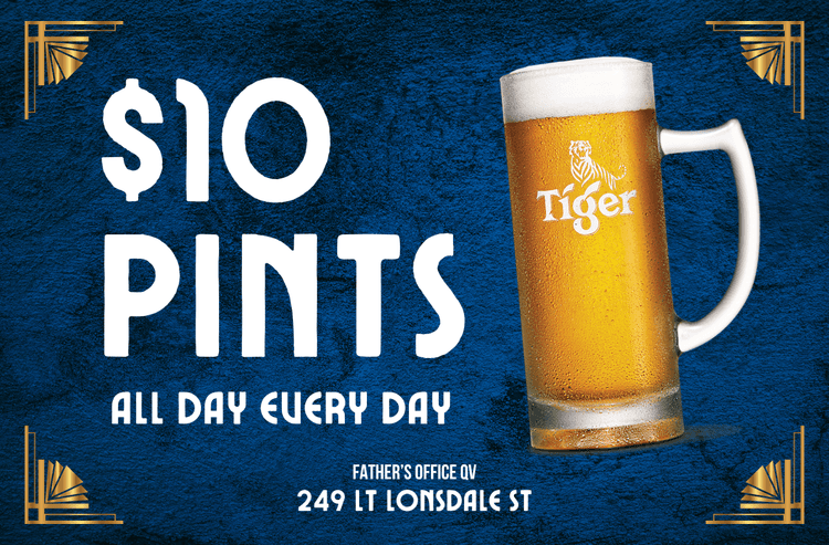 $10 PINT | Happy Hour Drinks & Specials