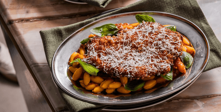 Parm & Pasta Plate $25 Wednesdays | Happy Hour Drinks & Specials