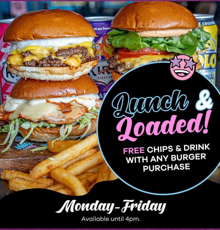 Free Chips & Drink Lunch Special | Happy Hour Drinks & Specials
