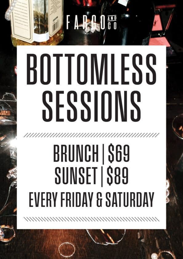 Bottomless Sessions | Happy Hour Drinks & Specials