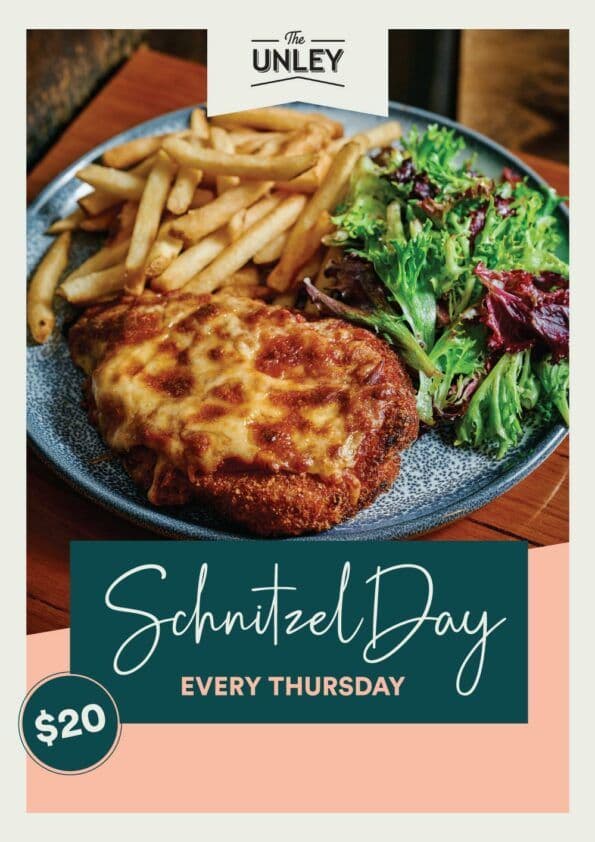 $20 Schnitzels | Happy Hour Drinks & Specials