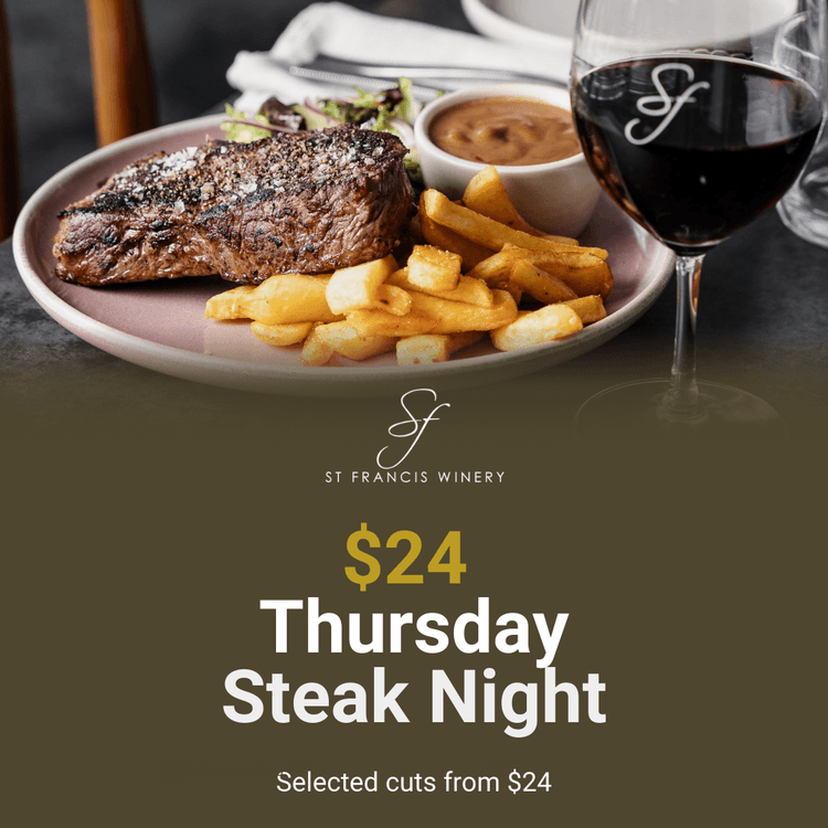 $24 Steak Night | Happy Hour Drinks & Specials