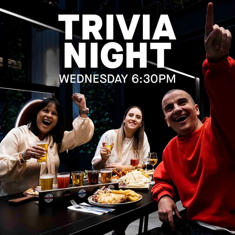 Trivia Night at Chadstone's The Social Quarter | Happy Hour Drinks & Specials